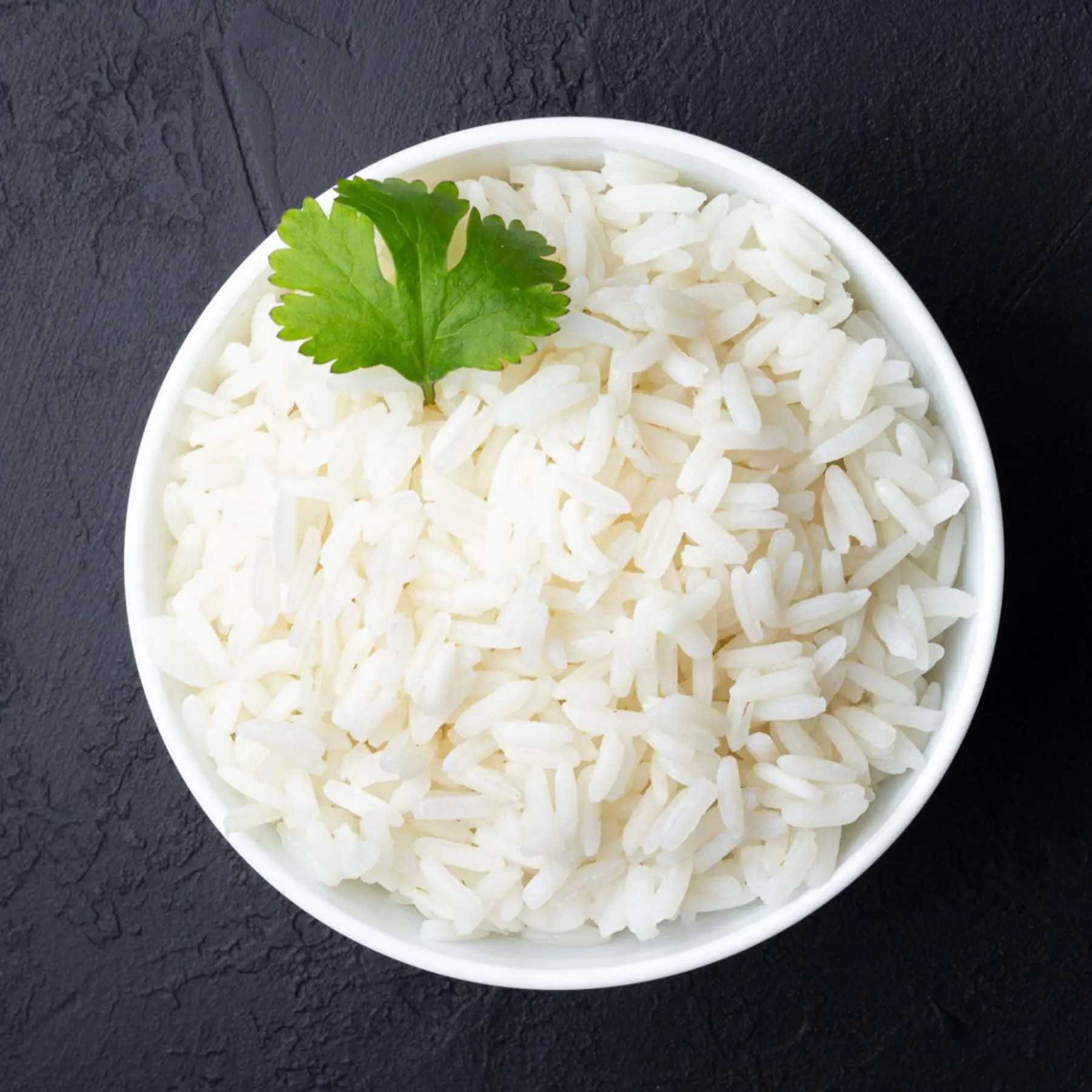 Steamed Rice La Luna Cafe