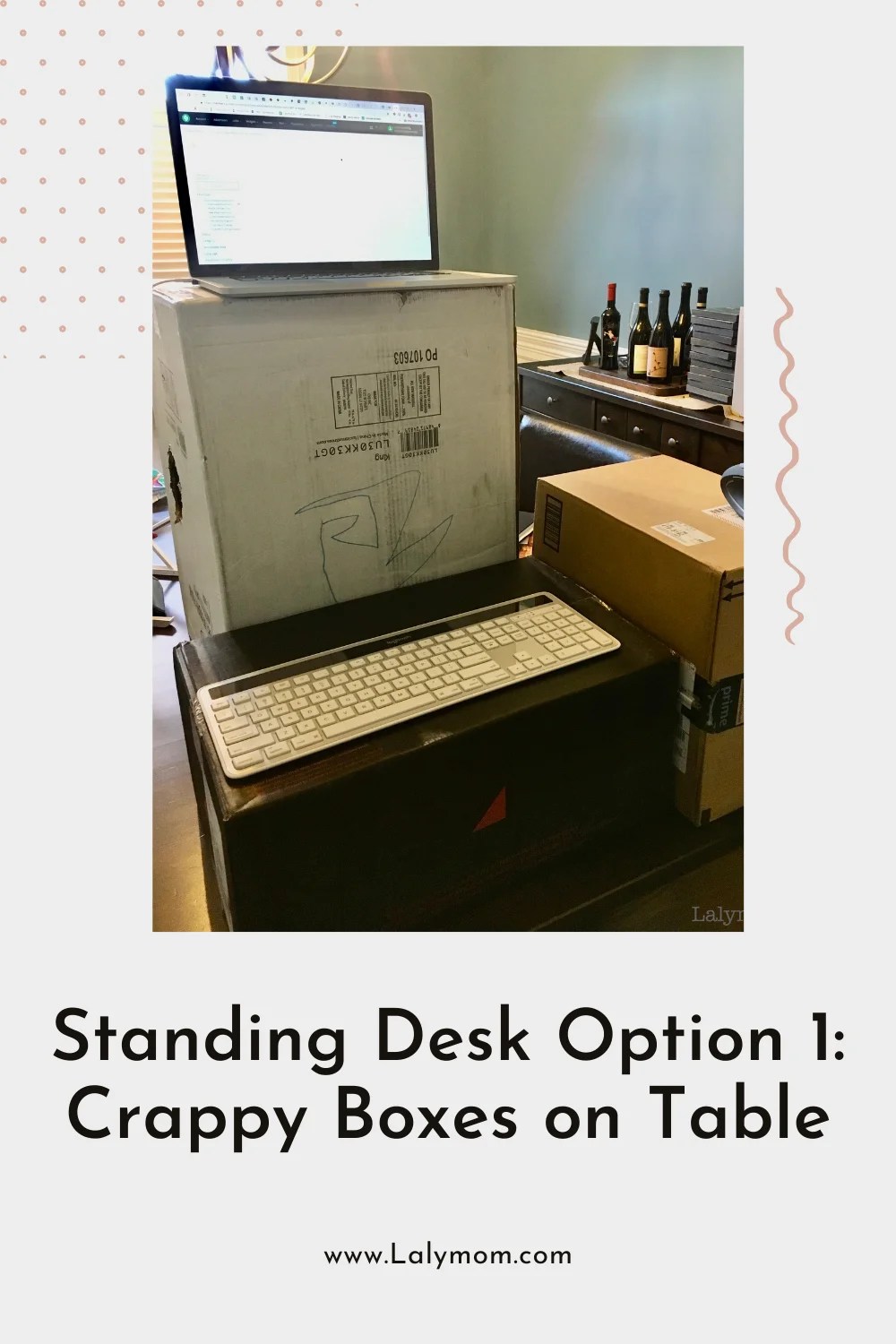 5 Standing Desk Ideas for Small Spaces LalyMom