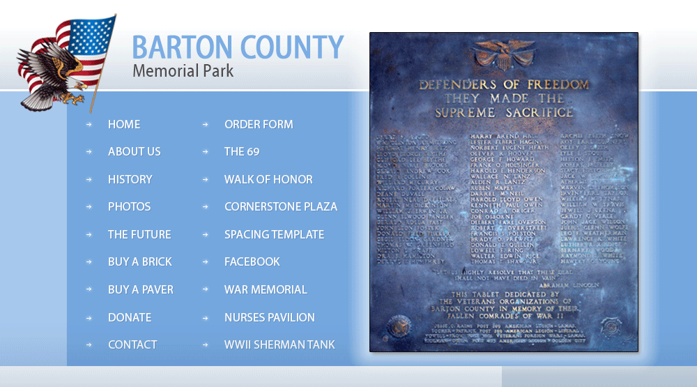 Barton County Memorial Park. Lamar, MO