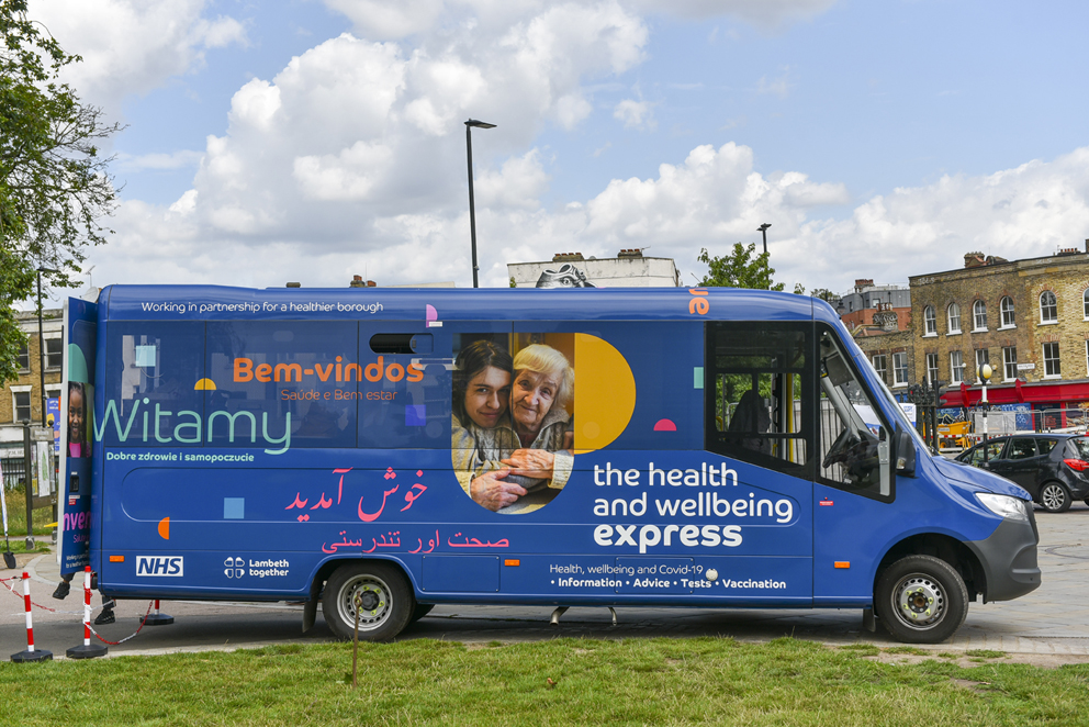 Lambeth's Health and Wellbeing Bus Lambeth Together