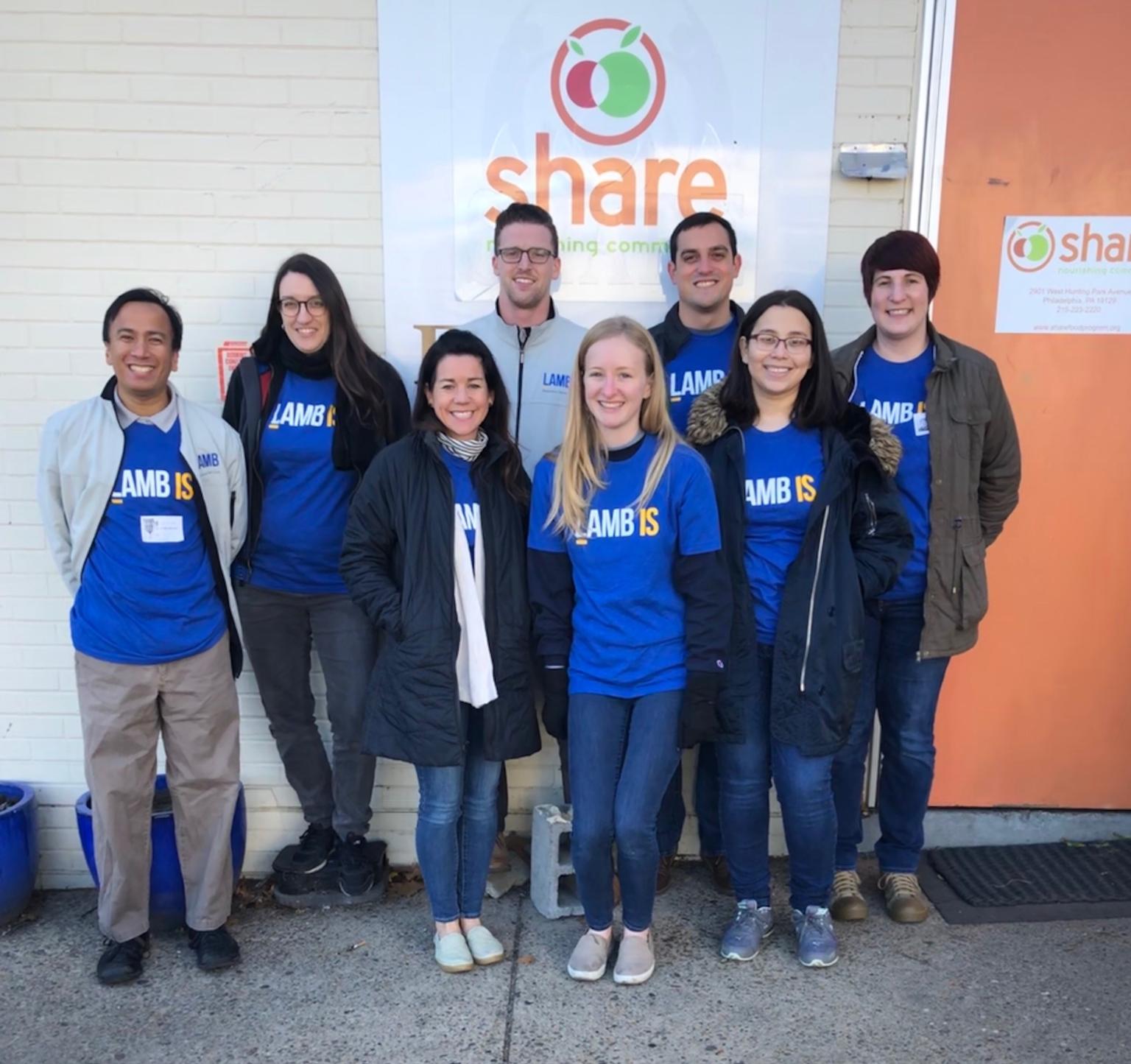 LAMB’S NOVEMBER MONTH OF GIVING Lamb Insurance Services