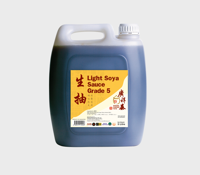 KCT BEST LIGHT SOY SAUCEG5 5L Lam Brothers Pty Ltd