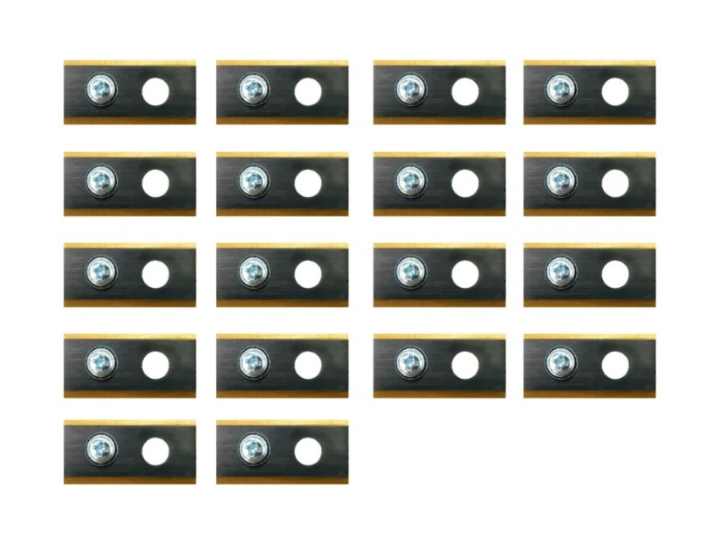 Set De 90 Lames En Titane Pour Robot Tondeuse Worx Landroid