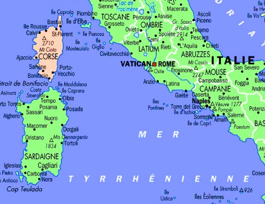 Carte Du Monde Sardaigne La Sardaigne en trois jours La Métropole