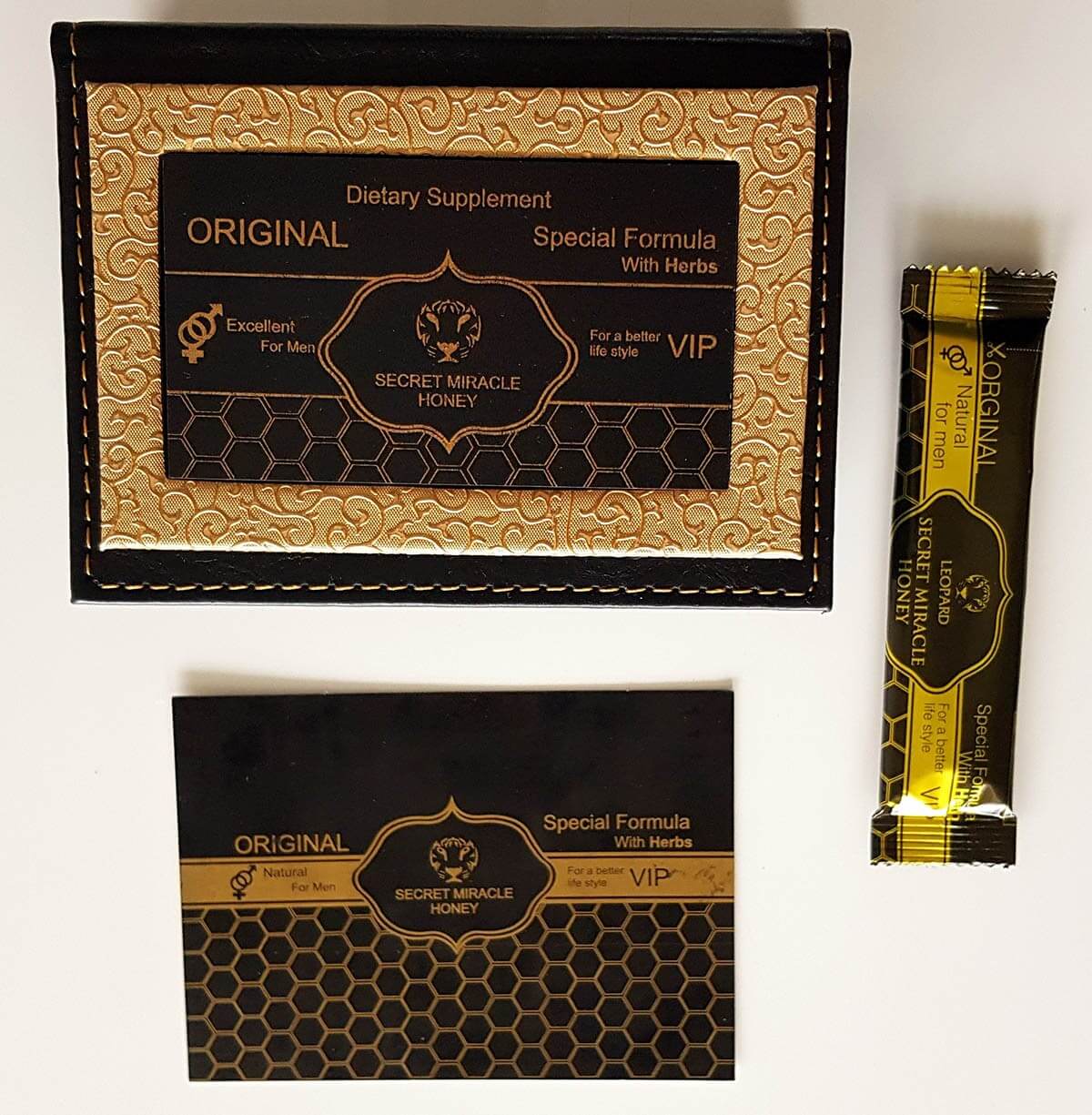 Secret Miracle Honey Secret Miracle Honey (12 Sachets 15G)