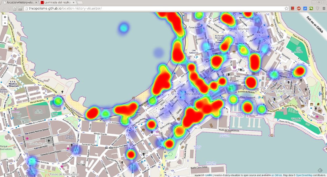 Location History Visualizer heatmaps de tu historial de localización en Google La mirada del