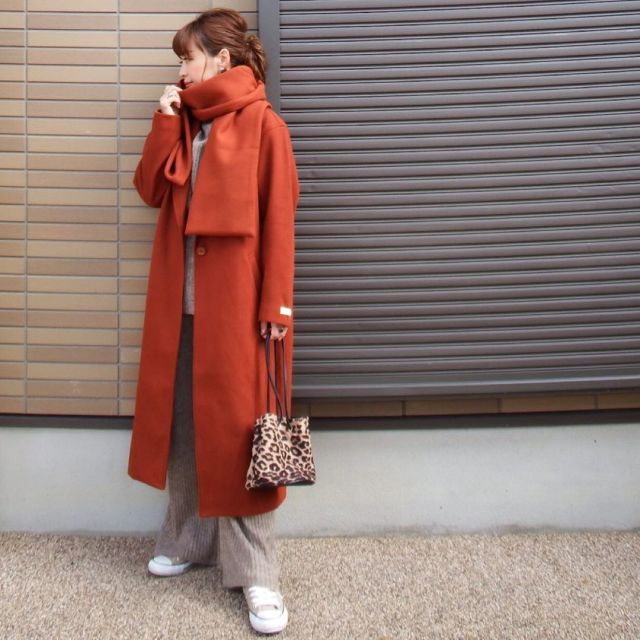 マフラーに似合う髪型＆ヘアアレンジ！ボブ・ミディアム・ロングなど髪の長さ別 (3ページ目) lamire [ラミレ]