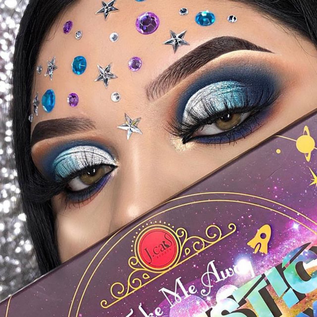 J Cat Eyeshadow Palette Majestic Galaxy La Moda Chic Beauty Store