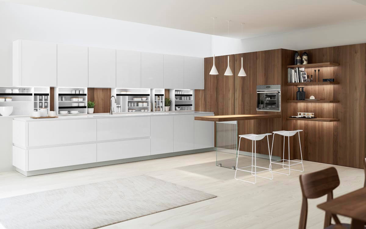 hp4 Italian Kitchen European Kitchen La Modern