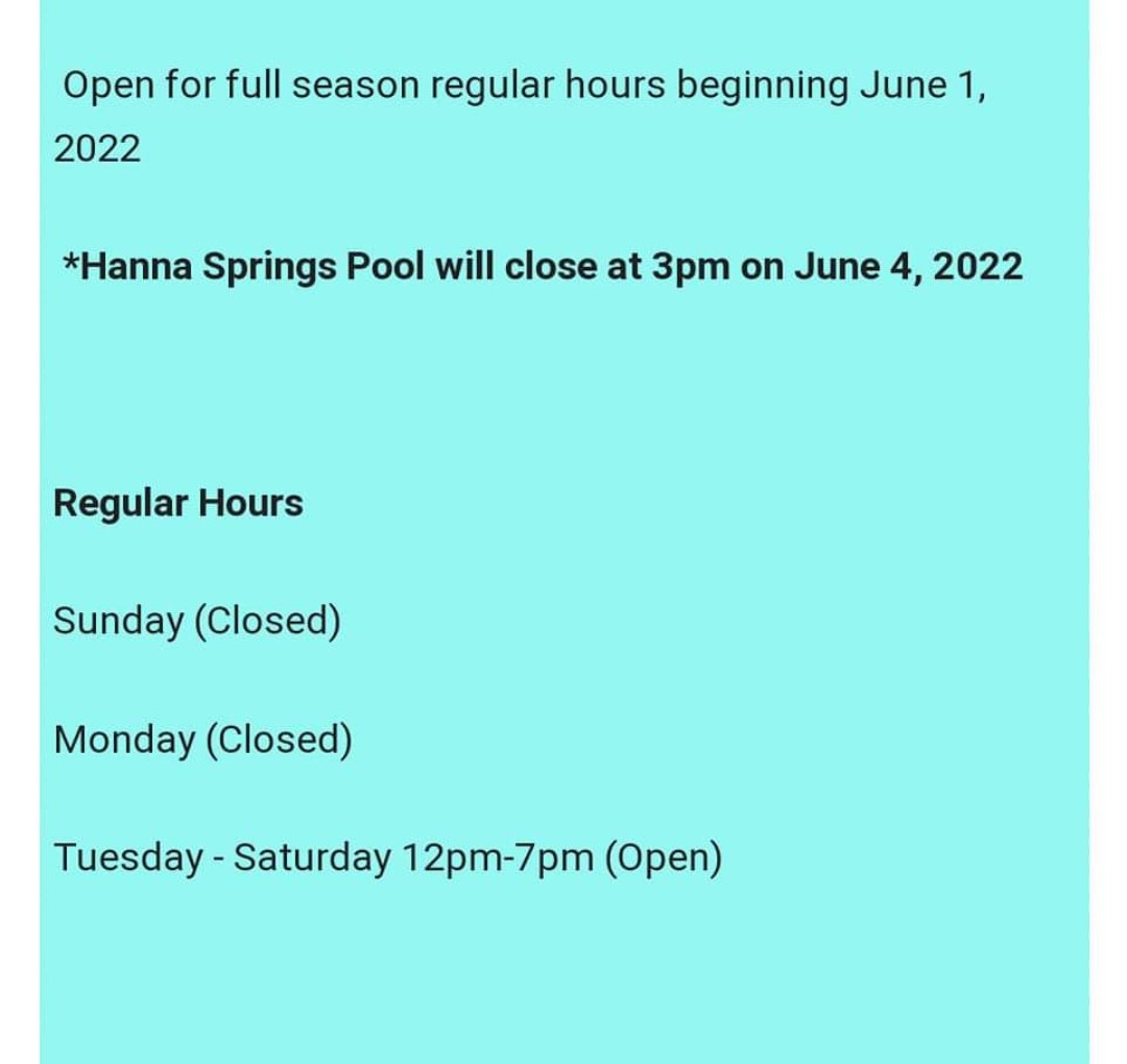 Pool Hours Still Reduced 16.6 The Original Lampasshole