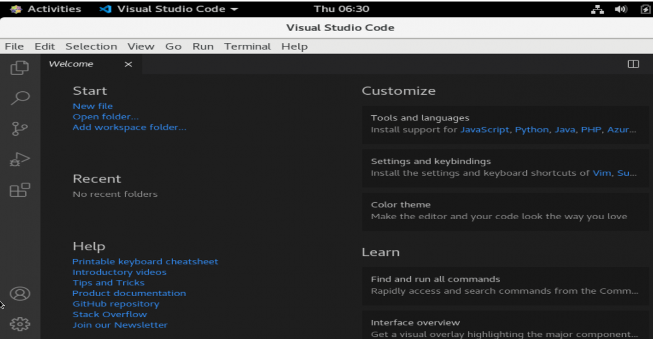 LAMP Blogs How to Install Visual Studio Code in Centos 8