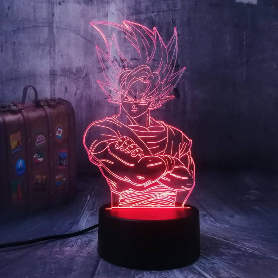 Lampe Dragon Ball Z un cadeau parfait pour tout fan de Goku