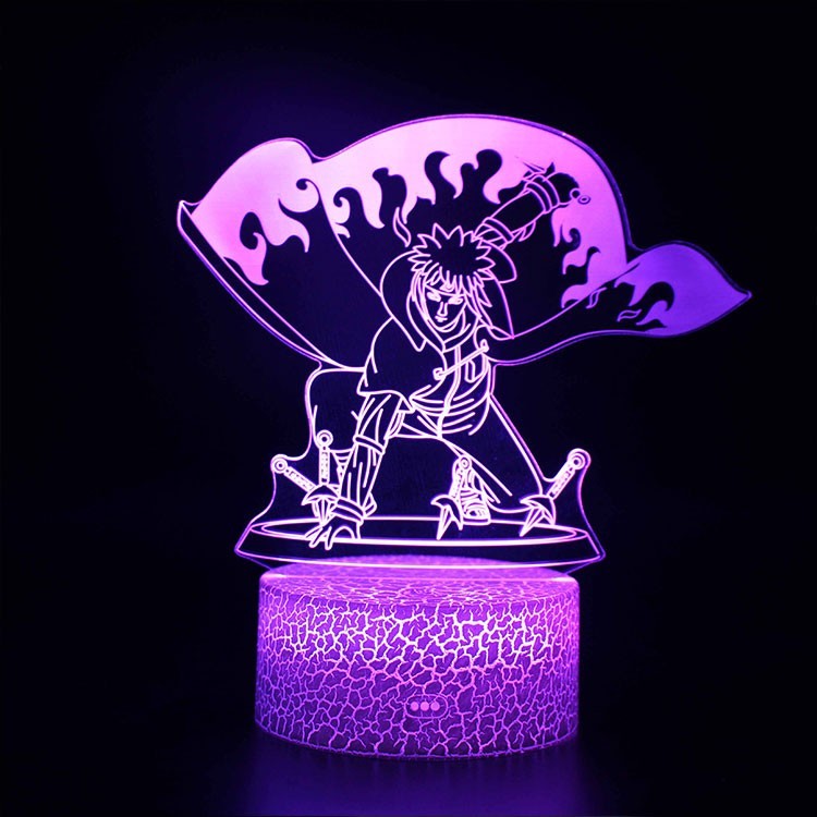 Boutique Lampes 3D Lampe 3D Naruto Minato Namikaze (4ème Hokage)