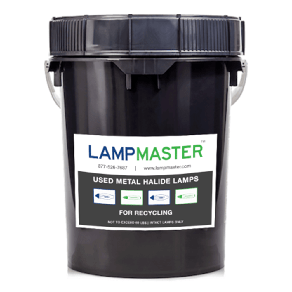 Metal Halide Recycling Kit 5gal LampMaster MailBack Recycling Kits