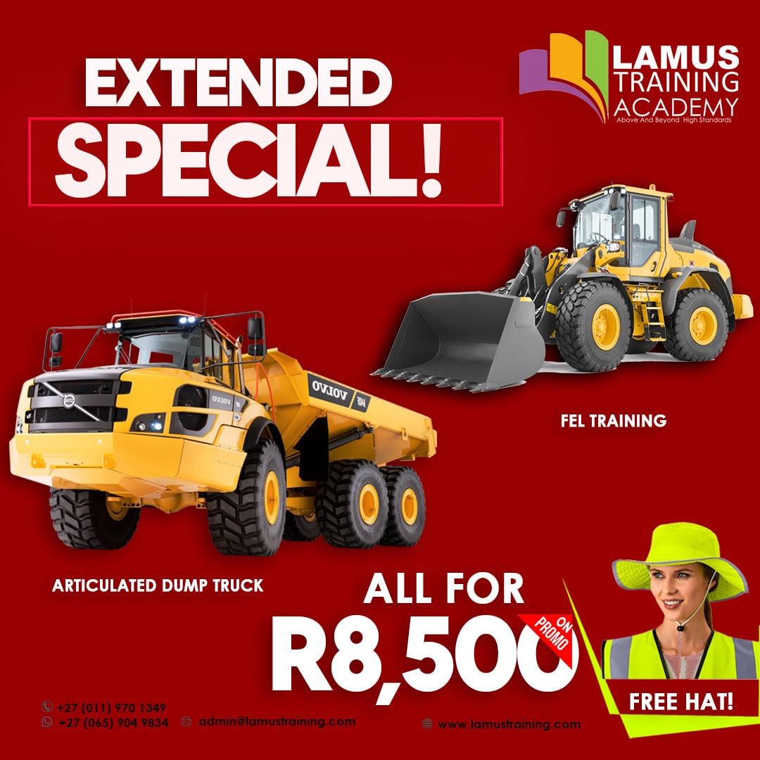 Forklift Training, Dump Truck Training, Excavator Training in Kempton