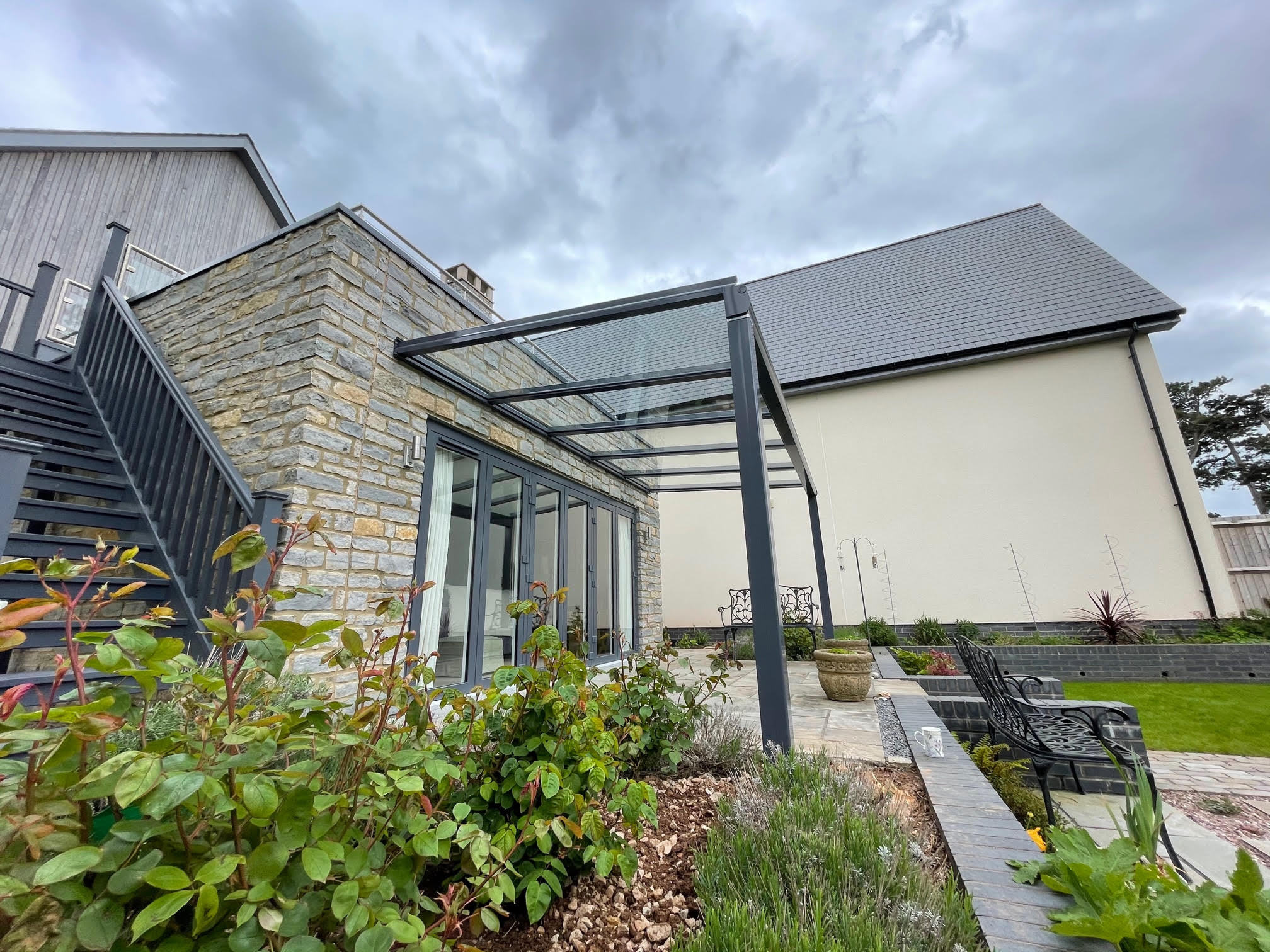 Lanai Veranda in Somerset Glass Rooms, Verandas, Canopies, Awnings