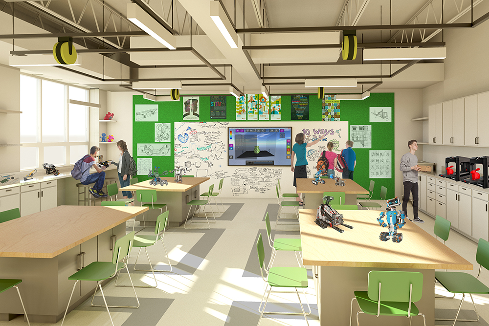 Woodbridge Middle School LAN Associates