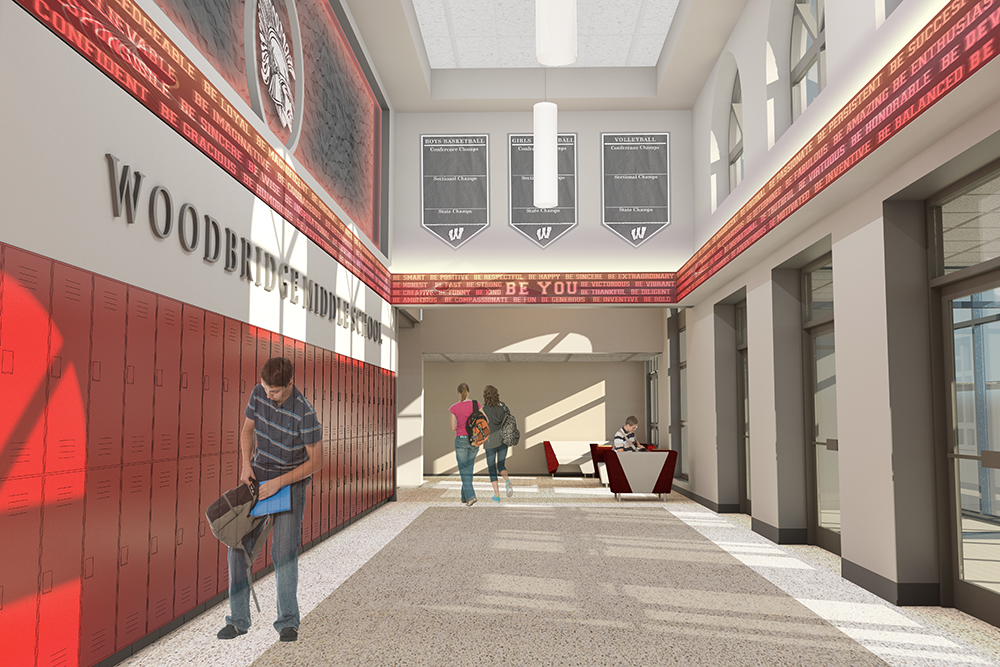 Woodbridge Middle School LAN Associates