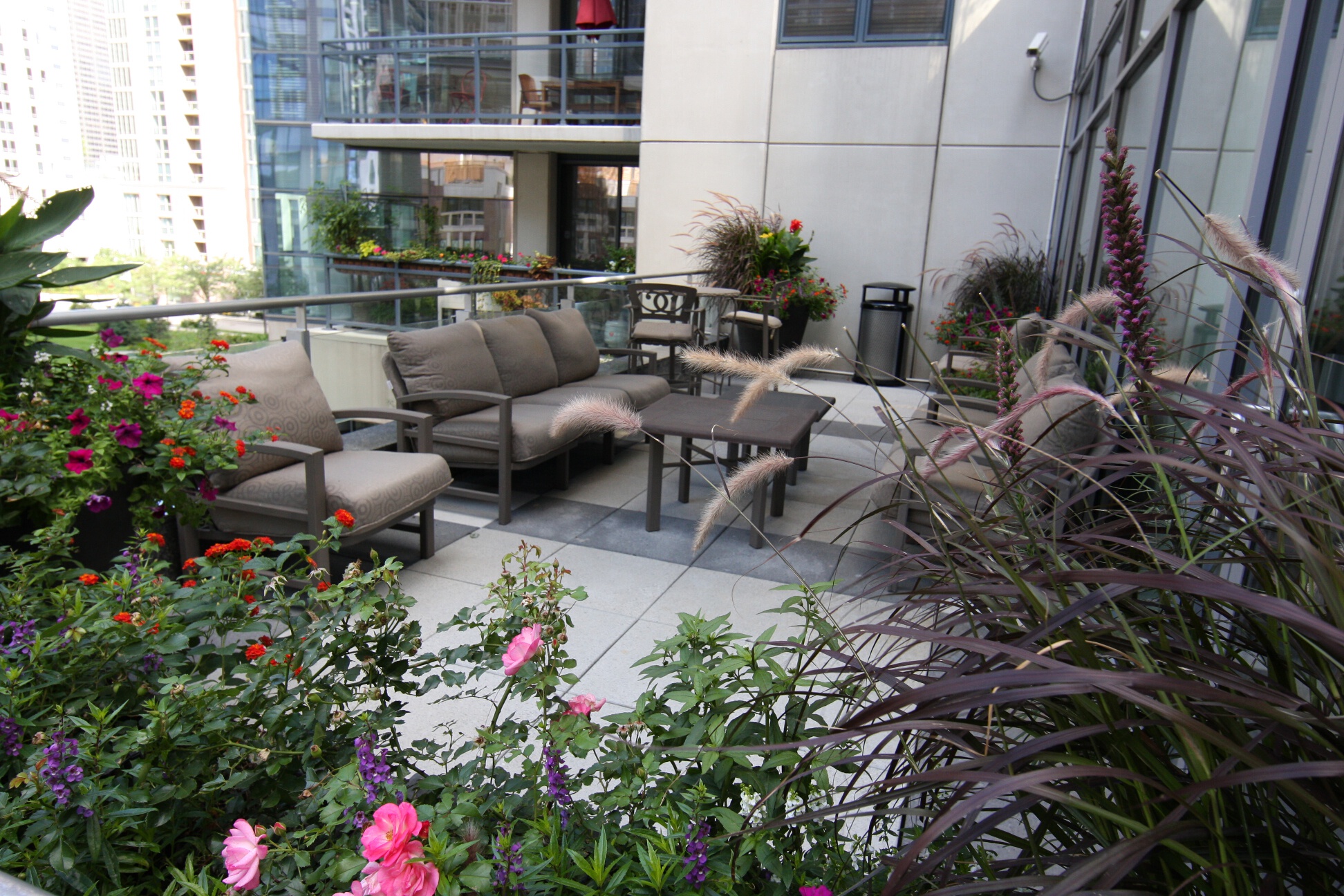 Lounge Deck Lancaster Condominiums