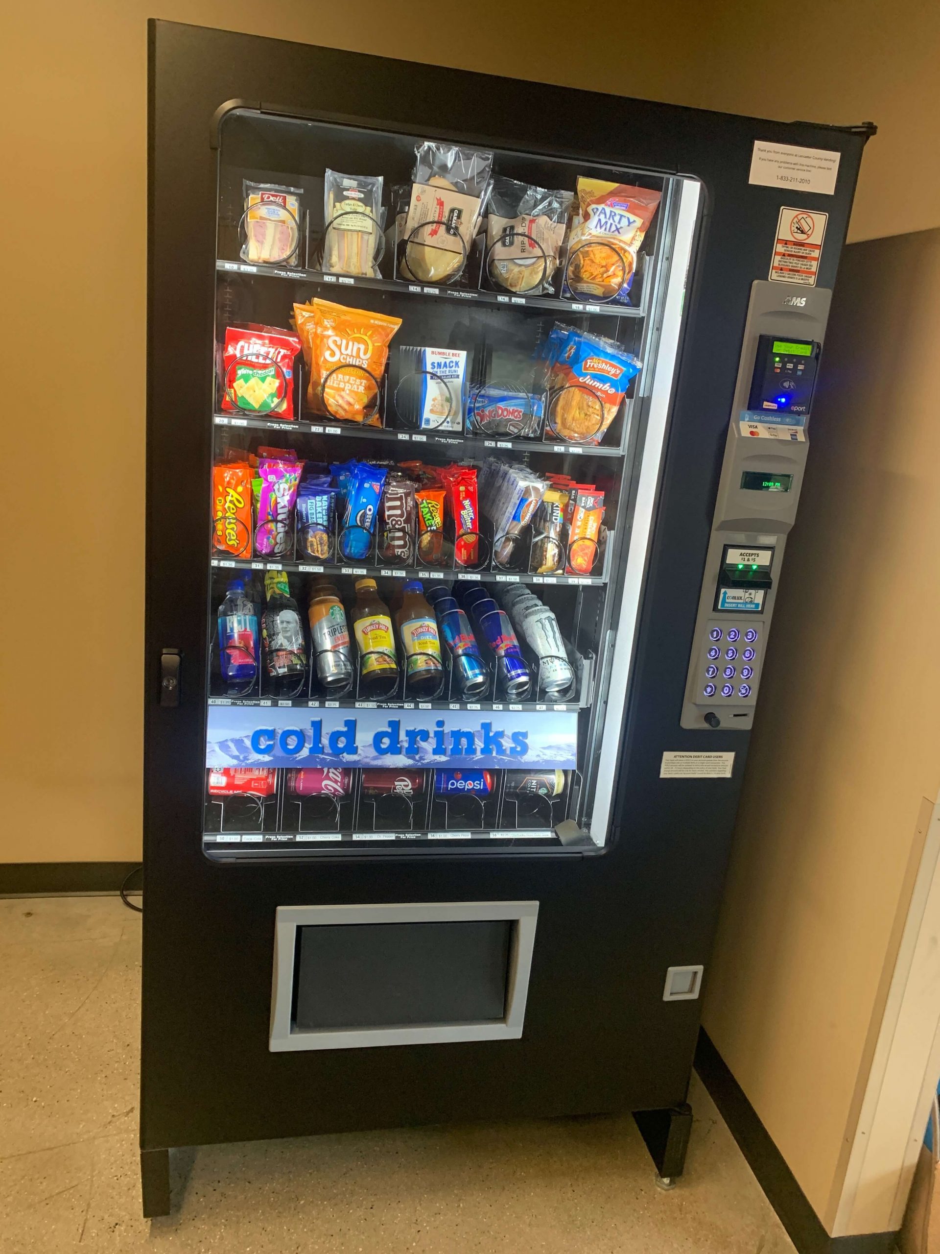 2022 AMS COMBO MACHINES Lancaster County Vending Lancaster County Vending Companies