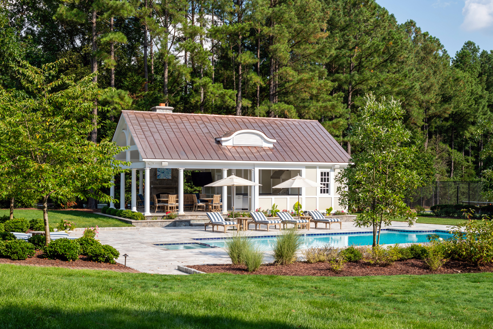 Windsor On the James Pool House Lancaster Custom Builder