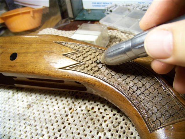 Do you need to “Get a Grip” ? Custom Gun Stock Carving Gun Engraving