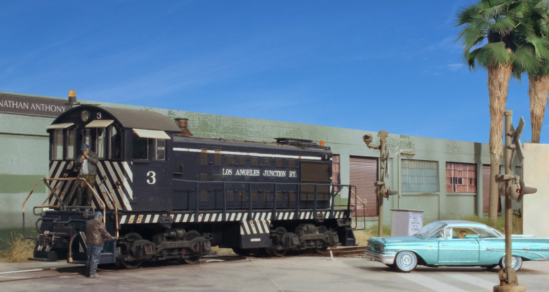 1960's LAJ Lance Mindheim Custom Model Railroad Builder