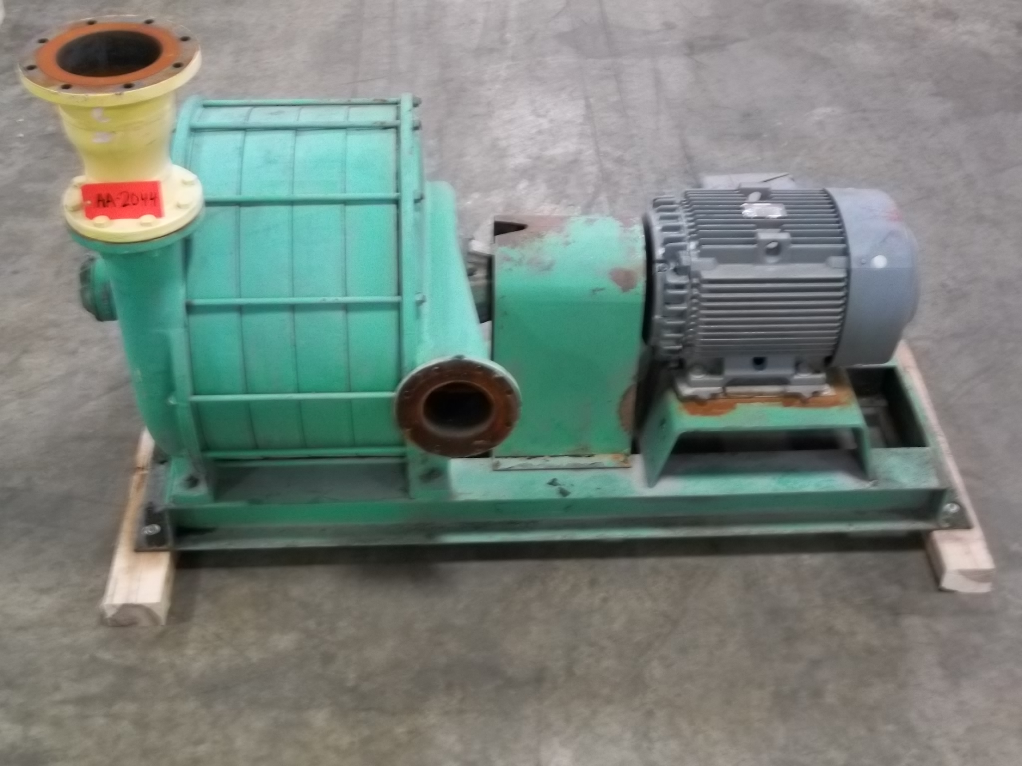 Used Agitation Blower Lamson 40 HP SF5GD Cast Iron Air Agitation