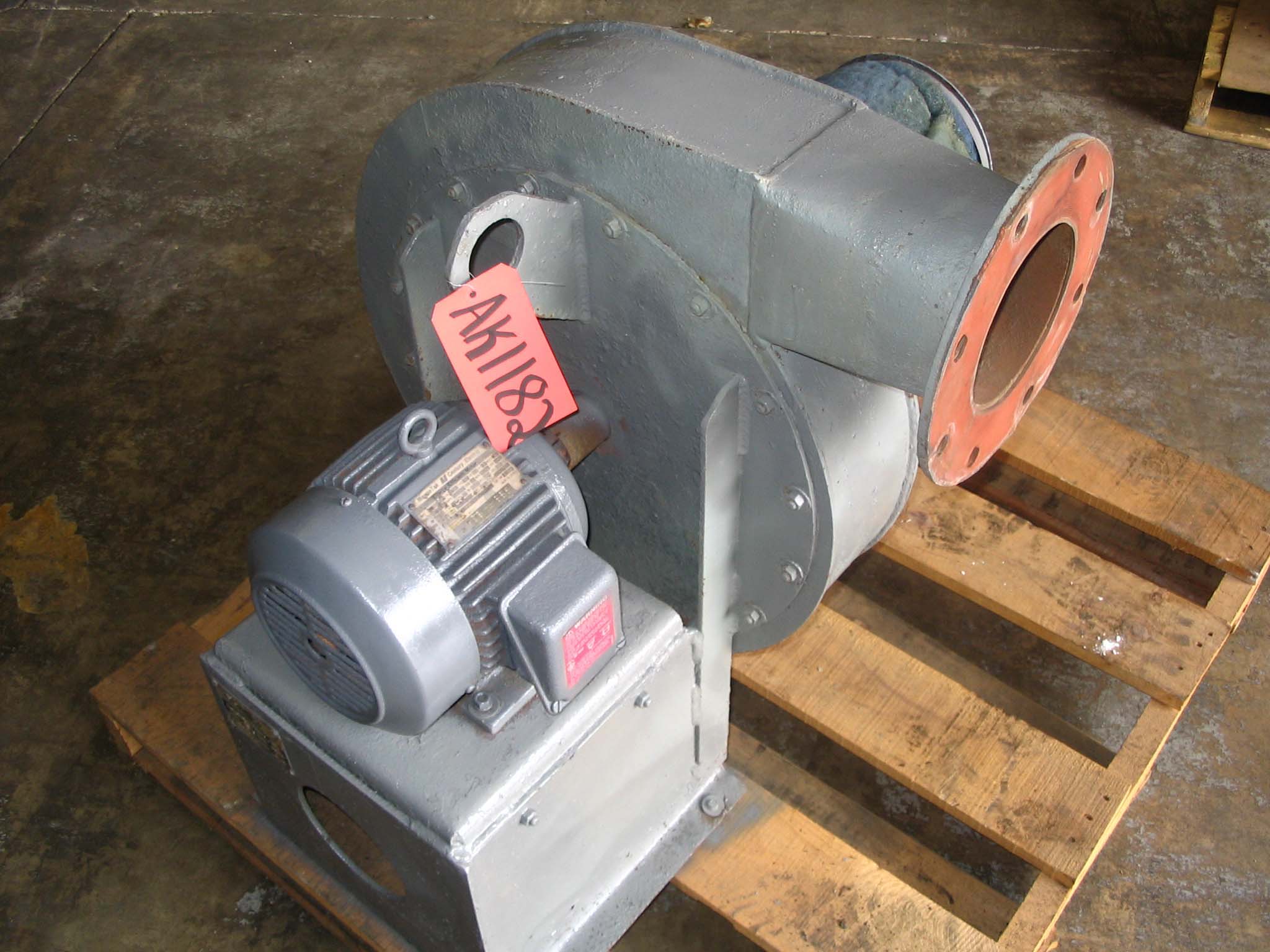 Used Air Knife Blower Garden City 3 HP Air Knife Blower 230/460