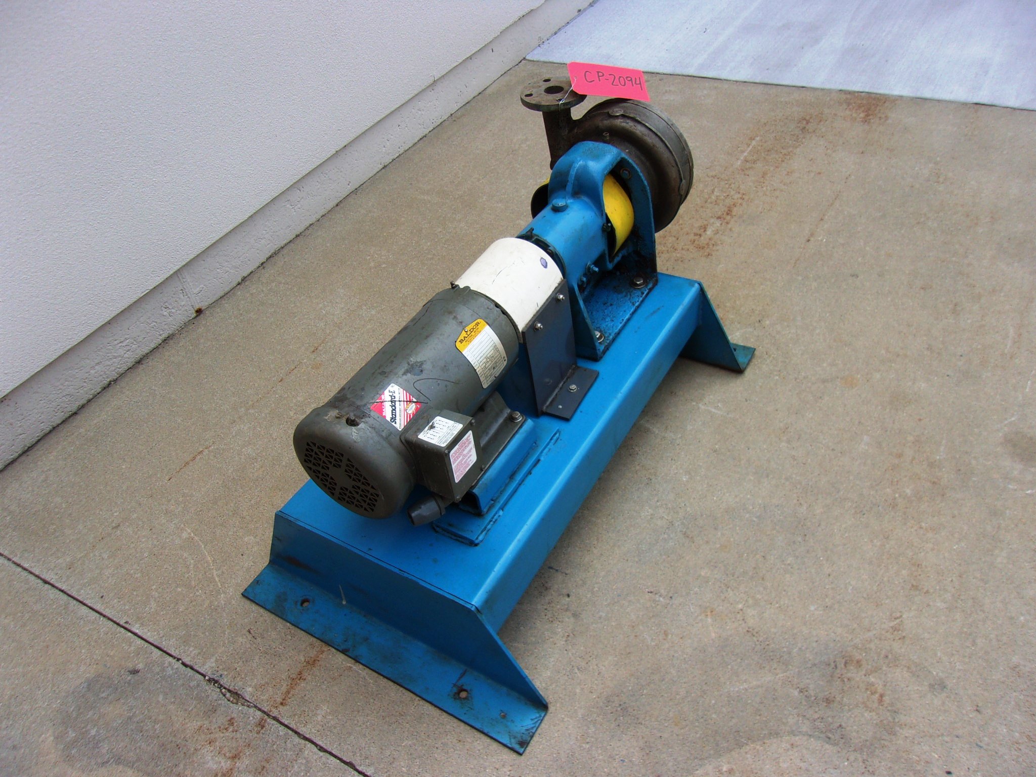 Used Centrifugal Pump Worthington 1 HP Pump 1.5" Inlet 1.25" Outlet