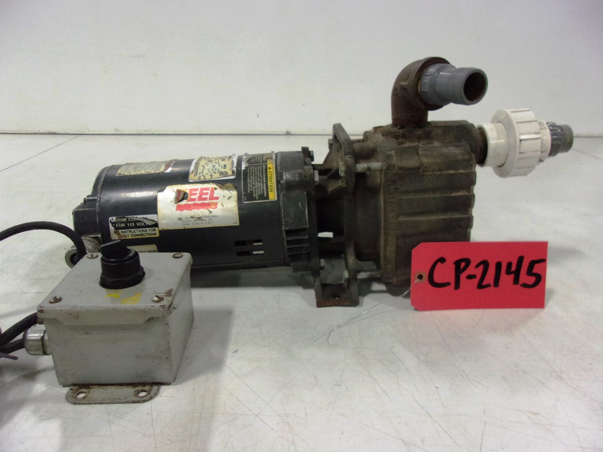 Used Centrifugal Pump TEEL 1/2 HP 1" Inlet 1" Outlet Centrifugal Pump