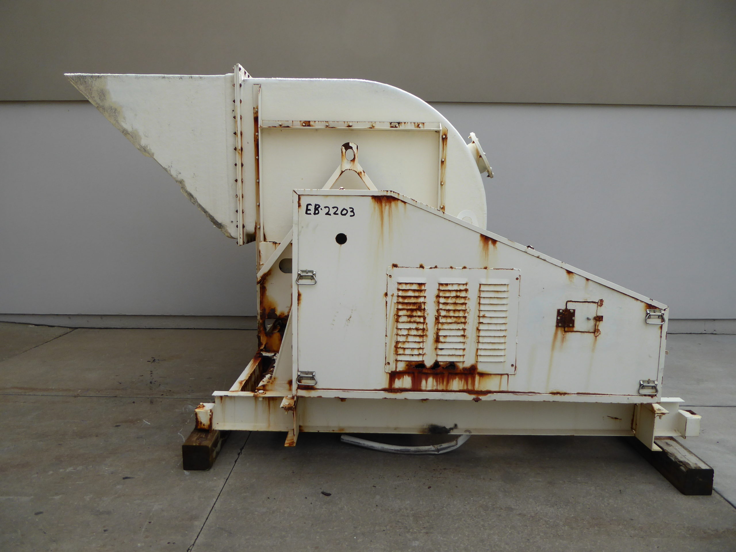 Used Exhaust Blower New York Blower 15100 CFM 60 HP Fiberglass/Steel