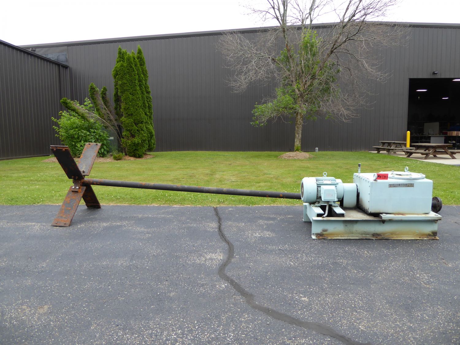 Used Mixer Philadelphia Mixer Drive 25 HP MixerMixer Lanco