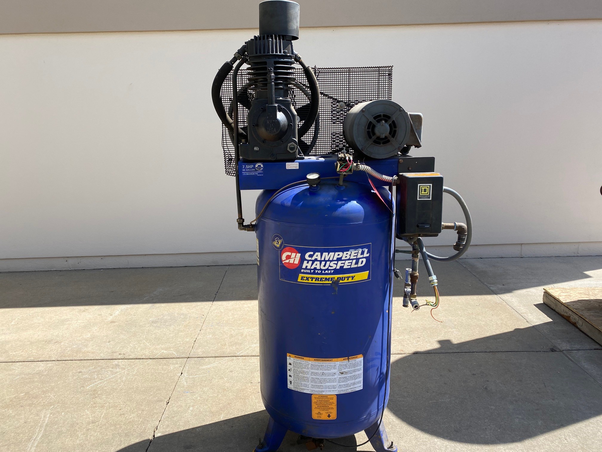 Used Campbell Hausfeld 7.5 HP Air Compressor AC2068CAir Compressors Lanco Corporation