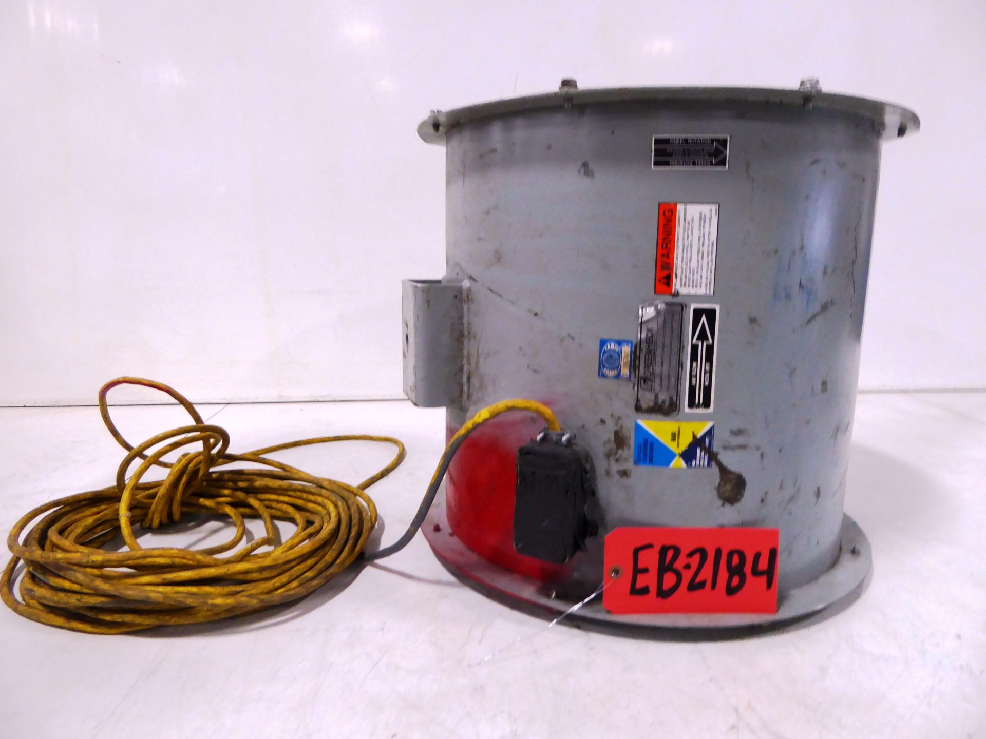 Used Exhaust Blower Greenheck 3890 CFM 1/2 HP Steel Exhaust Blower