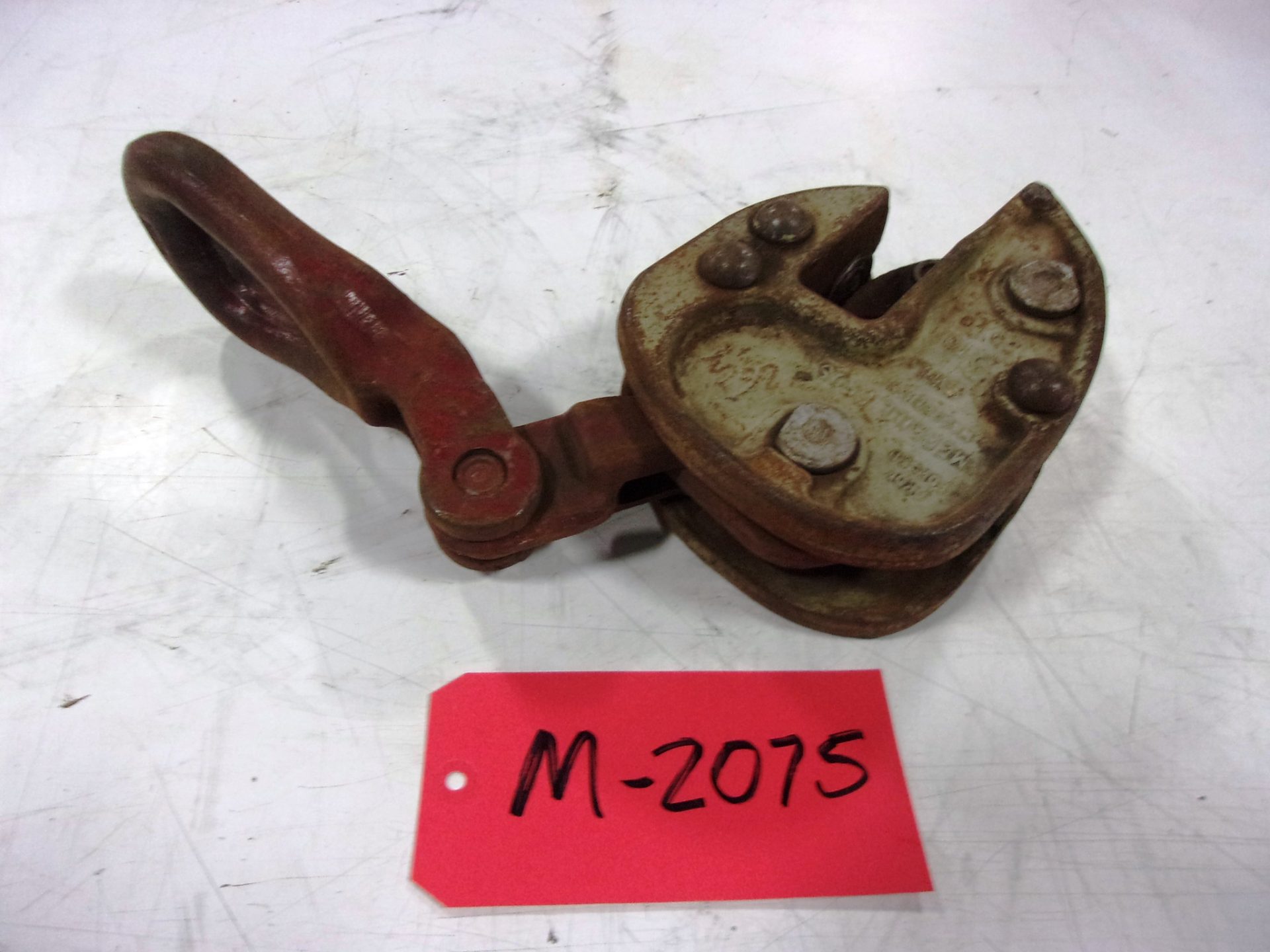 Merrill Brothers Model SWL 3 Ton Plate Clamp MH2026 Lanco Corporation