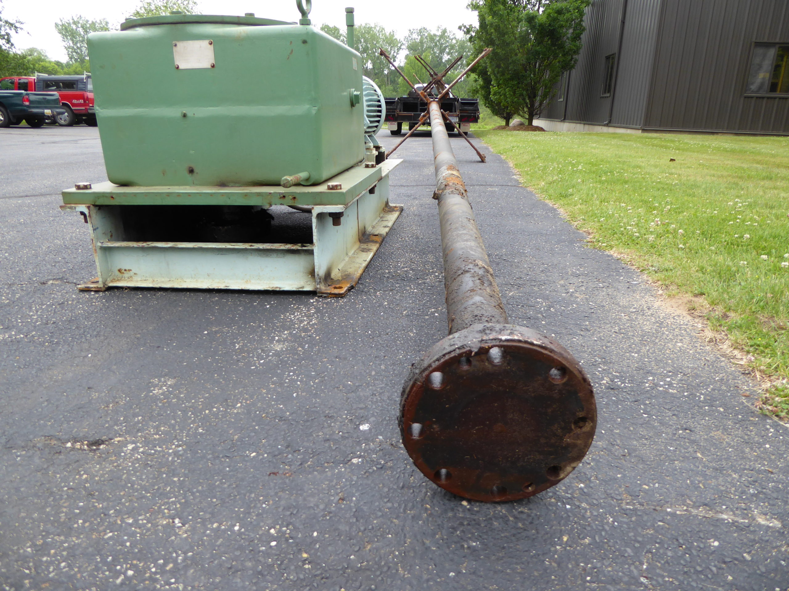 Used Mixer Philadelphia Mixer Drive 25 HP Mixer With Shaft & Paddle