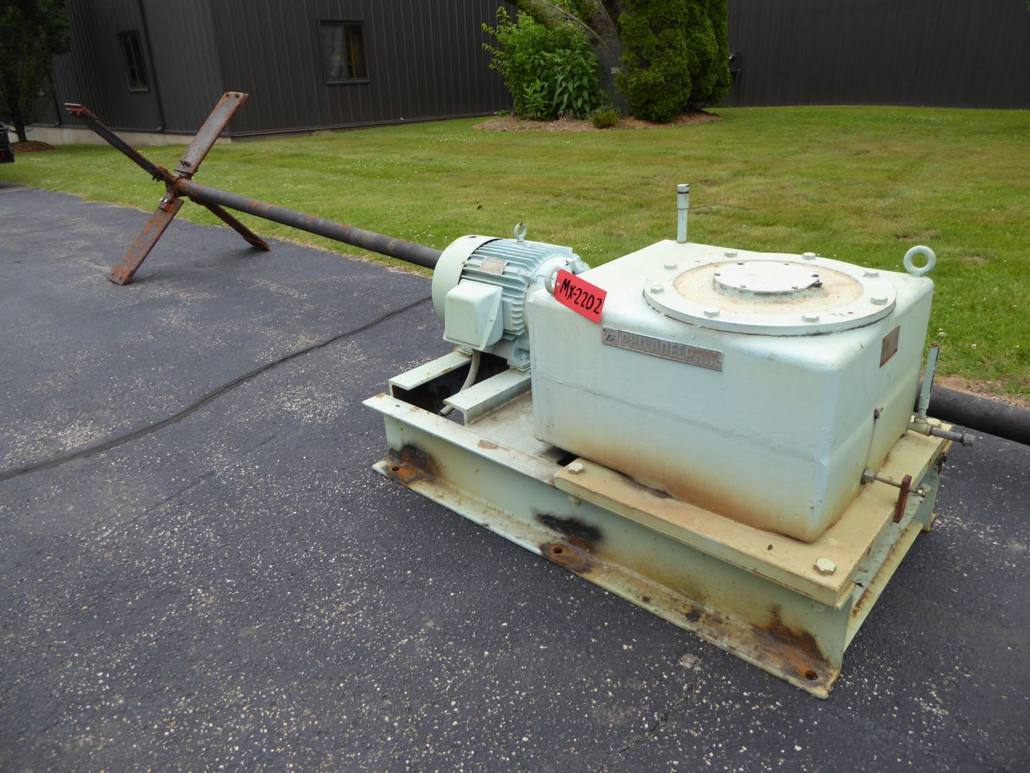 Used Mixer Philadelphia Mixer Drive 25 HP Mixer Lanco Corporation