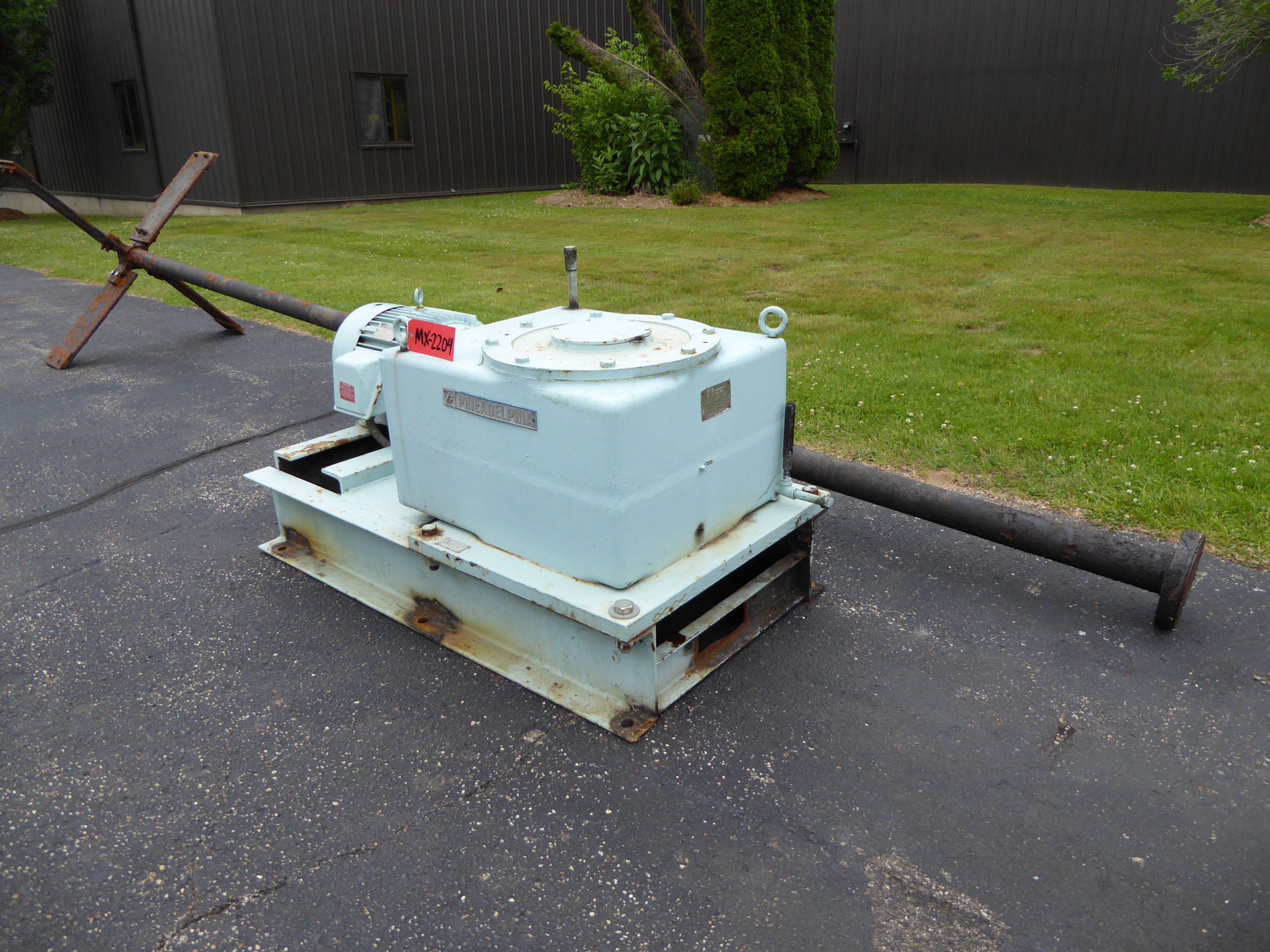 Used Mixer Philadelphia Mixer Drive 25 HP MixerMixer Lanco