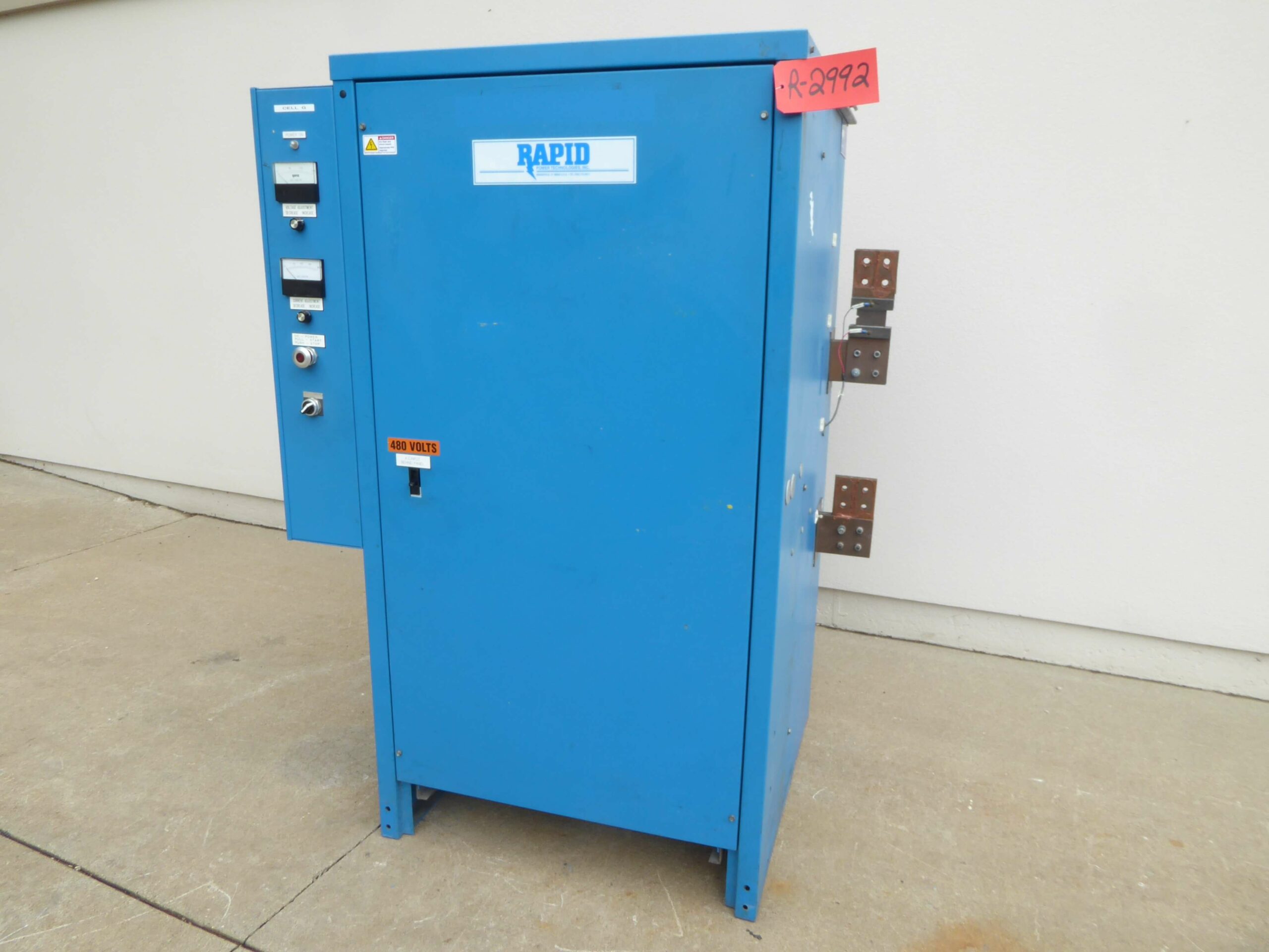 2500 Amp Rapid 12 Volt DC Power Supply R2992 Lanco Corporation Used