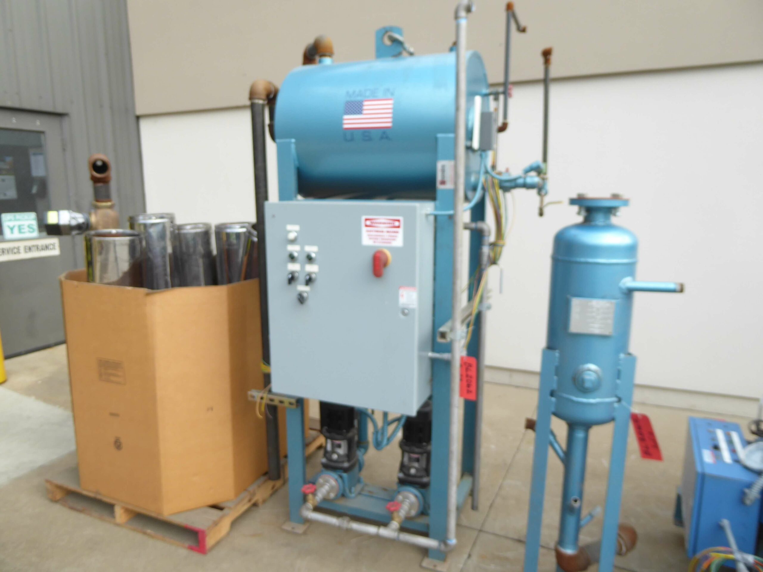 Superior Boiler 20 HP Steam Boiler BL2062 Lanco Corporation Used