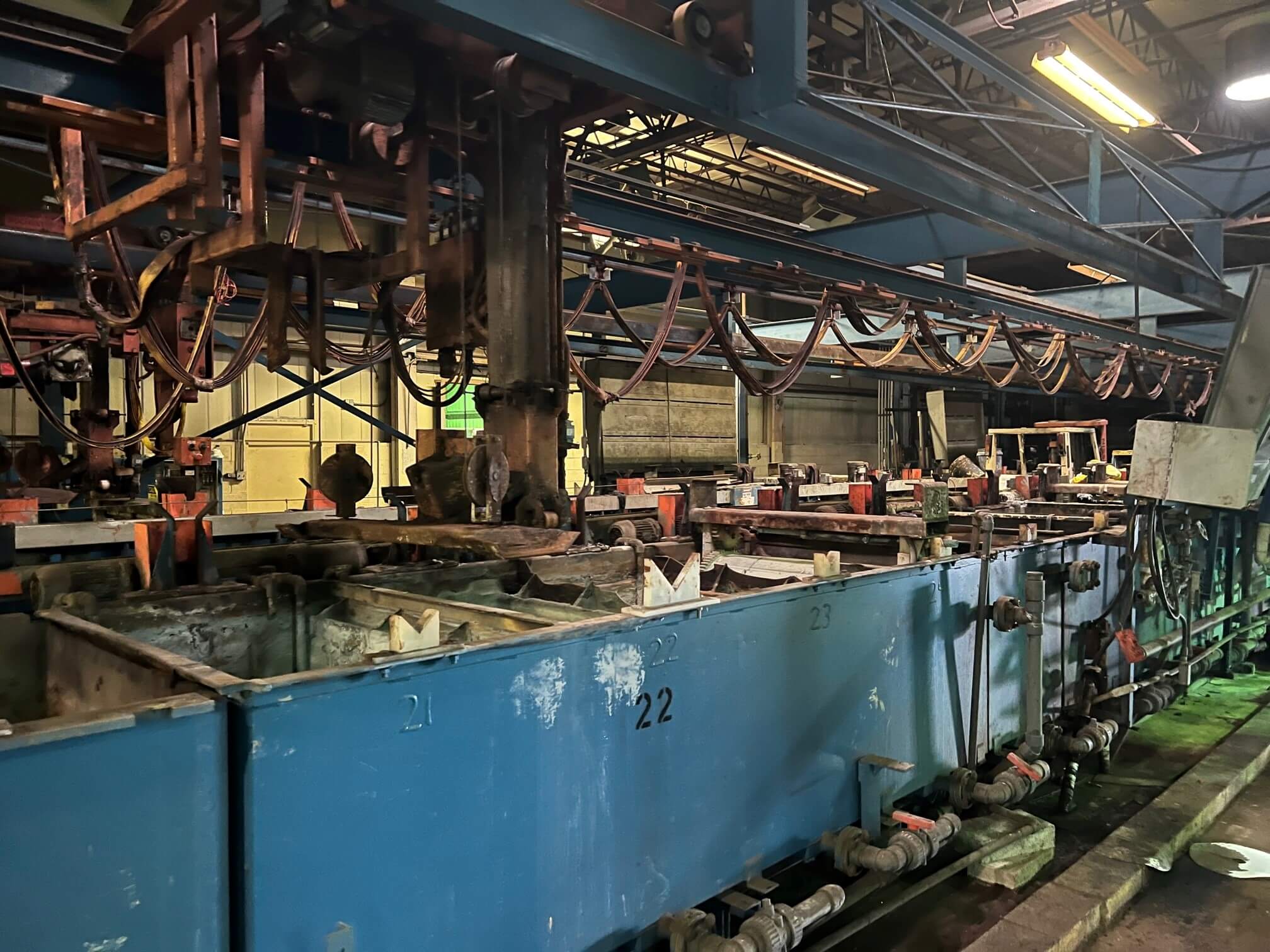 Jessup 33 Station Automatic Barrel Line PL2189 Lanco Corporation