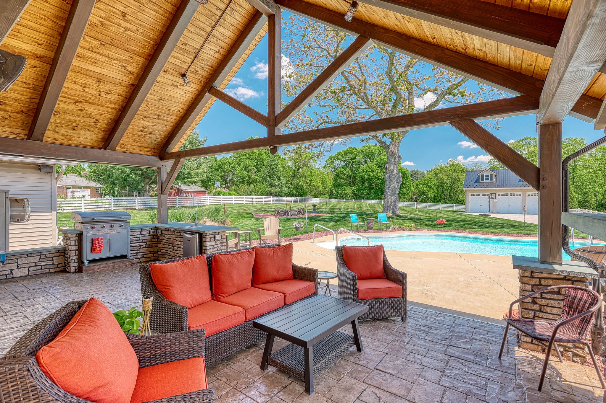 Tyson Patio Lancaster County Timber Frames, Inc.