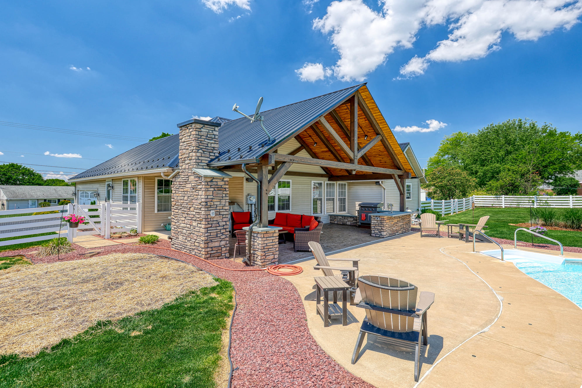 Tyson Patio Lancaster County Timber Frames, Inc.