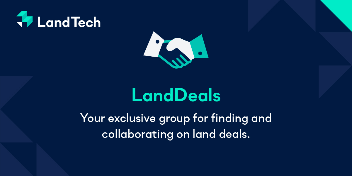 LandDeals has launched collaborate and find new opportunities LandTech