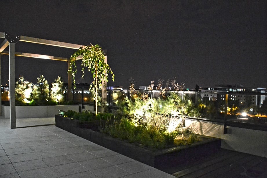 Rooftop garden in Warsaw, Poland Land8
