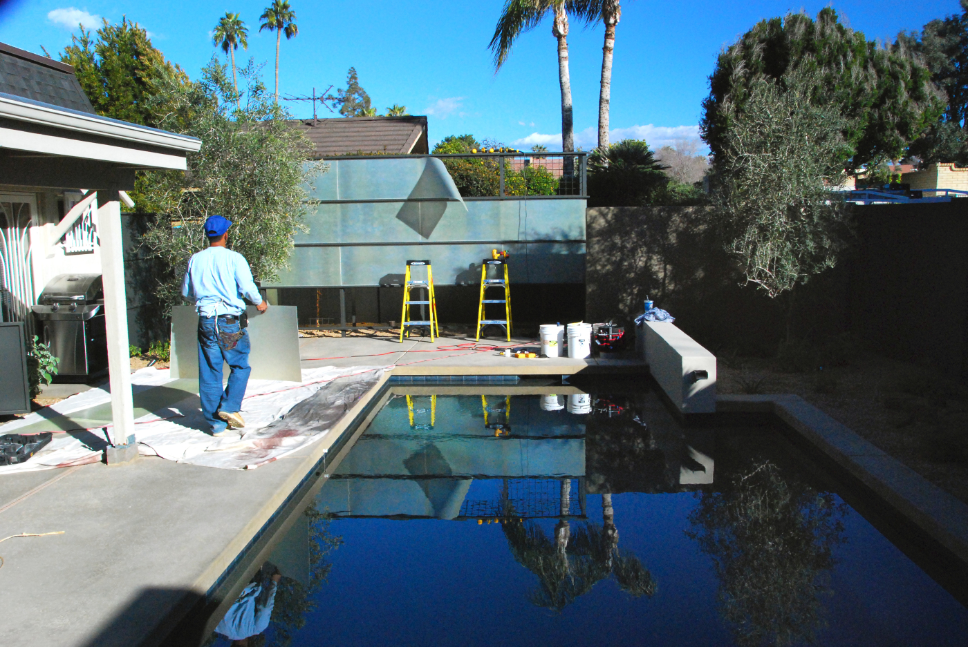 fiberglass skin application Land8