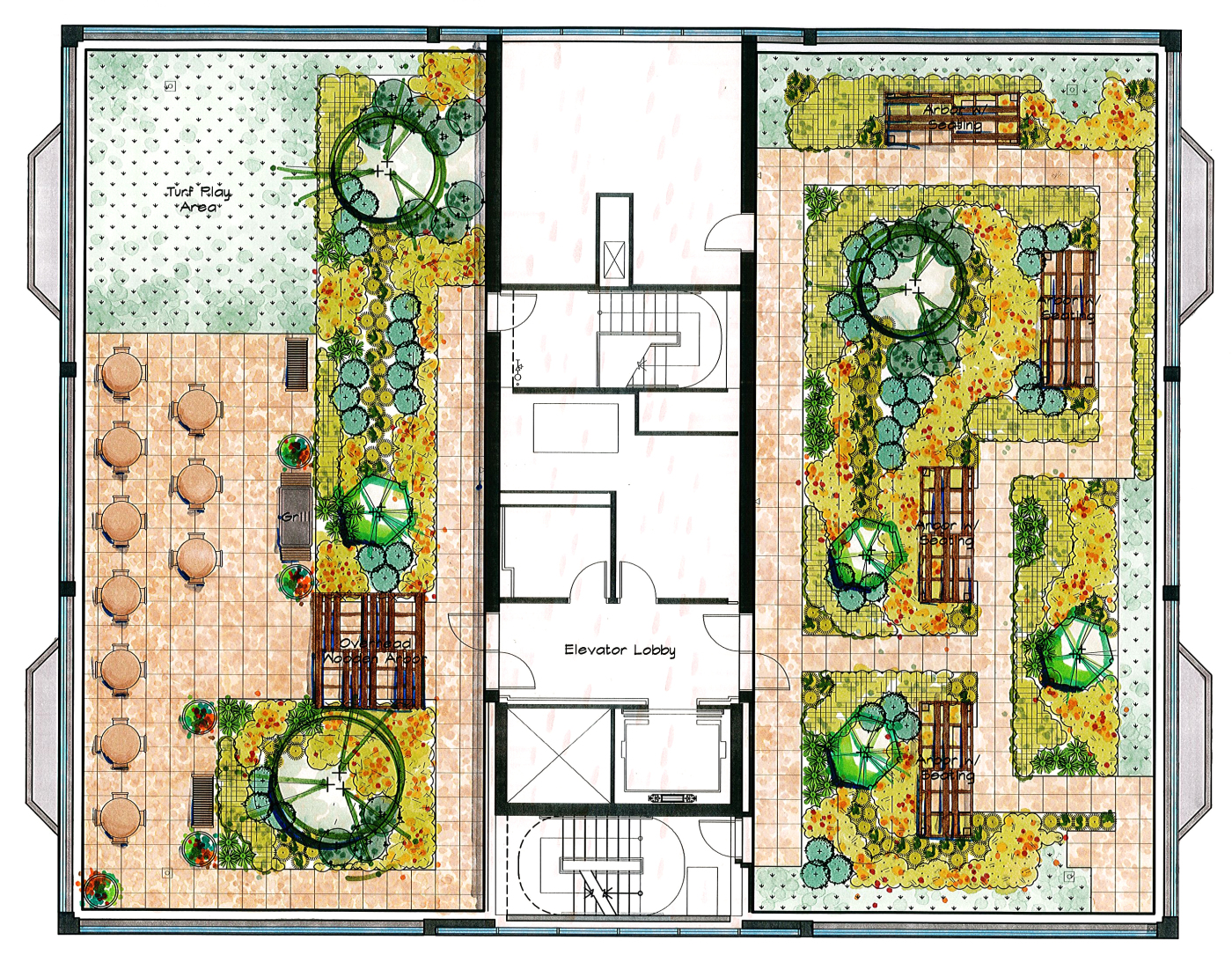 Rooftop Garden Floor Plan Viewfloor.co