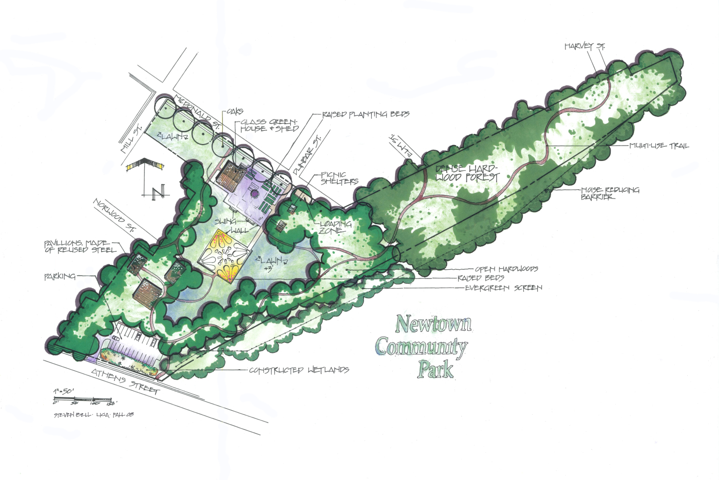 Newtown Community Park Concept Land8