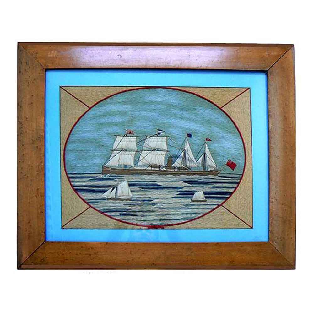Maritime Fine & Folk Art Land and Sea Collection